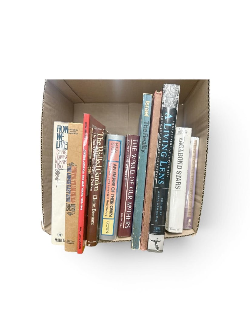 11 Jewish interest books. All books are hardcover and have dust jackets, unless otherwise noted. (1 of 1)