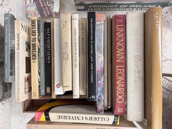 20 Art books, Disney, Poiret, Calder. This lot is comprised mostly of large to oversized art books. (1 of 11)