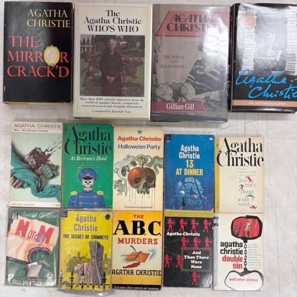 14 books by or about Agatha Christie. Paperback titles include And Then There Were None (two (1 of 7)