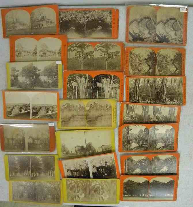 23 Florida Virginia Georgia Real Photo Stereo Views: 23 Florida Virginia Georgia Real Photo Stereo Views