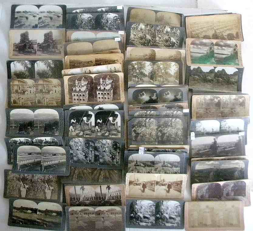 89 Real Photo Stereoviews SE Asia Phillipines Mexico S: 89 Real Photo Stereoviews SE Asia Phillipines Mexico S. America Carribean Cuba Etc. Interesting mixed lot.