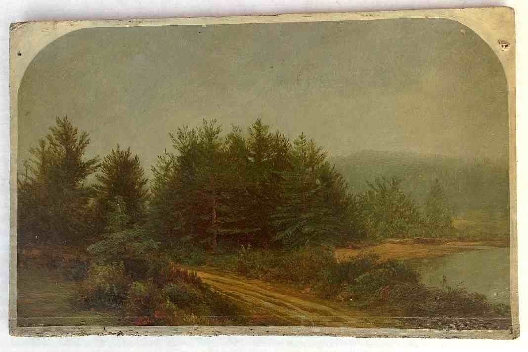 William M Hart o/b Landscape Painting, possibly Hudson: William M Hart o/b Landscape Painting, possibly Hudson Valley. From local estate in Hudson Valley, where 3 of his paintings were found. Unsigned, at very bottom it appears the painting is possibly on