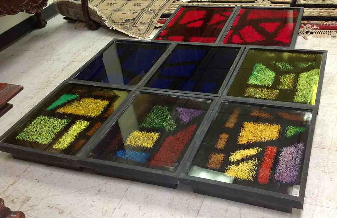 Diana Formisano 8 pc Abstract Shadow Boxes Photographic: Diana Formisano 8 pc Abstract Shadow Boxes Photographic Wall Sculpture, good condition, as pictured
