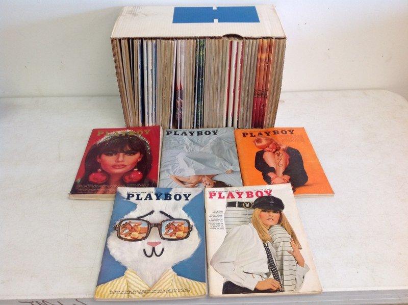 PLAYBOY MAGAZINES 9/66- 7/67, OVER 50 ISSUES, GOOD TO: PLAYBOY MAGAZINES 9/66- 7/67, OVER 50 ISSUES, GOOD TO VERY GOOD CONDITION, SOME DUPLICATES, FROM COLLECTION