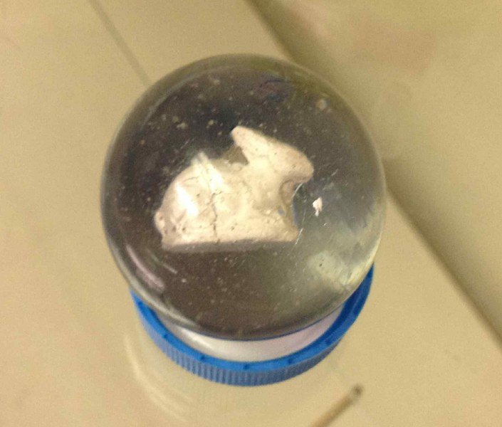 LARGE OLD SULPHIDE MARBLE WITH RABBIT. MEASURES JUST: LARGE OLD SULPHIDE MARBLE WITH RABBIT. MEASURES JUST UNDER 2". ONE SMALL FLAKE, OVERALL REAL NICE.