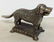 L A ALTHOFF FIGURAL DOG NUT CRACKER, CAST IRON, WITH