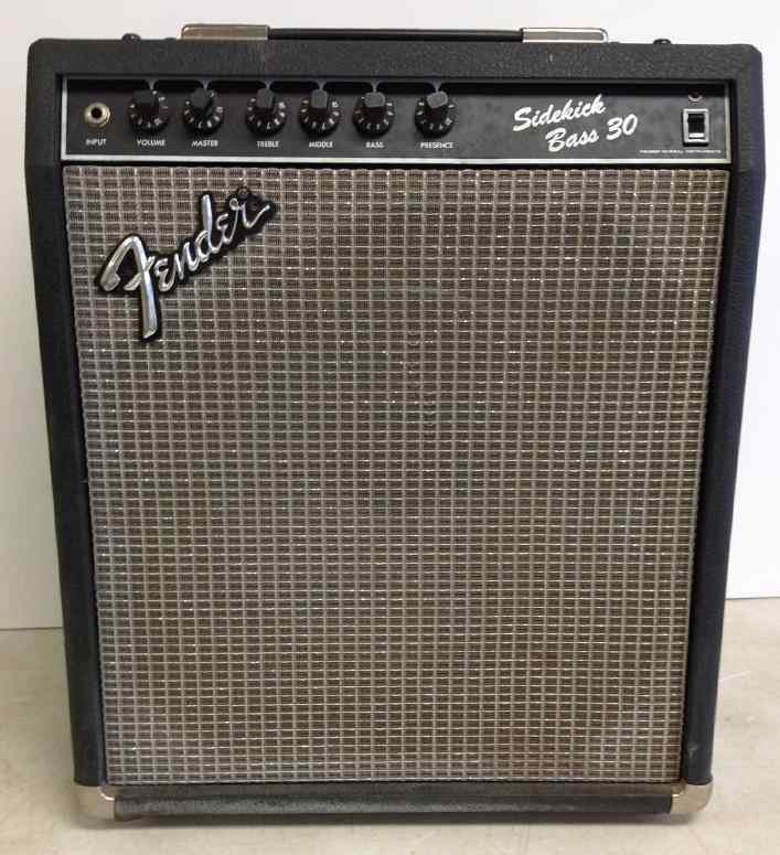 Fender Sidekick Bass 30 Amplifier, Good Working Order