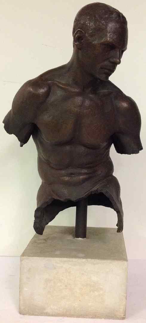 SABIN HOWARD BRONZE TITLED FRAGMENT OF EGO SCULPTURE ON (1 of 6)