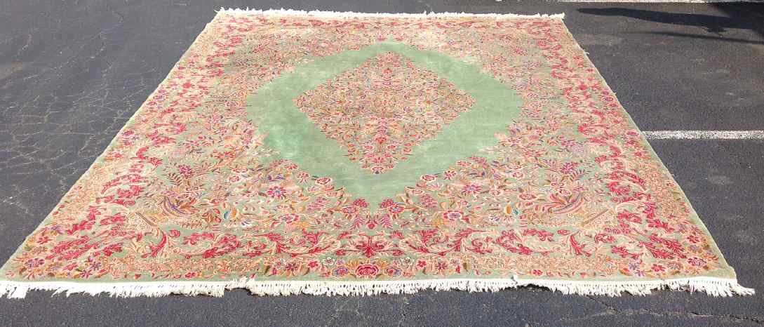 LARGE CONTEMPORARY HANDMADE ORIETNAL CARPET, MEASURES (1 of 4)