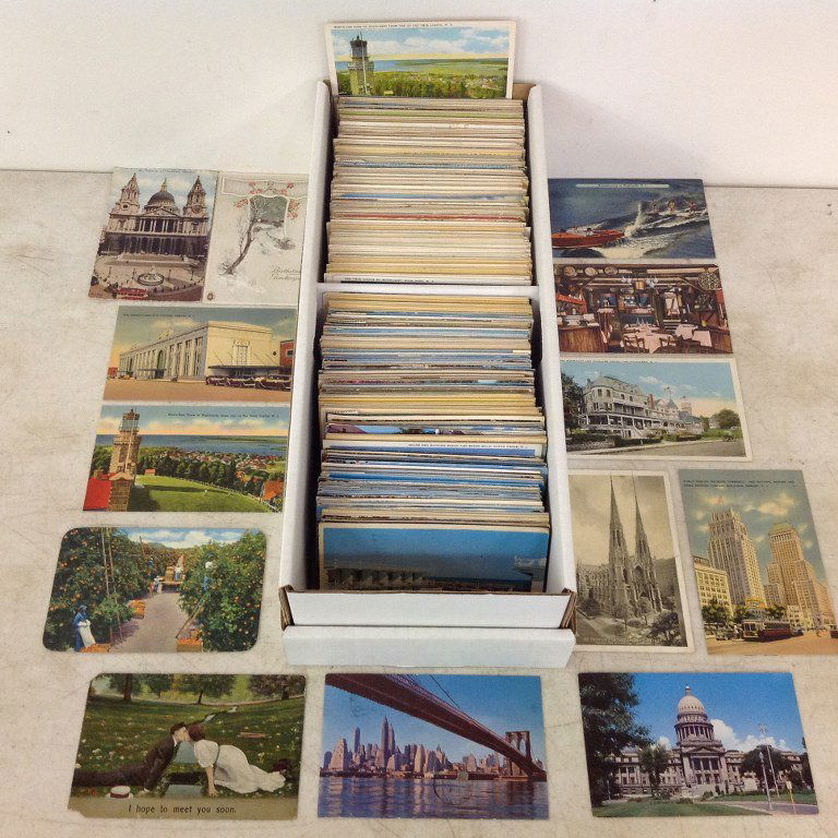 APPROX 400 OR MORE OLDER POSTCARDS, TURN OF THE (1 of 1)