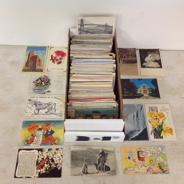 APPROX 400 OR MORE OLDER POSTCARDS, TURN OF THE (1 of 1)