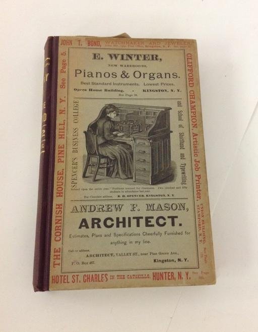 1892 DIRECTORY OF THE ULSTER AND DELAWARE RAILROAD, 3RD (1 of 6)