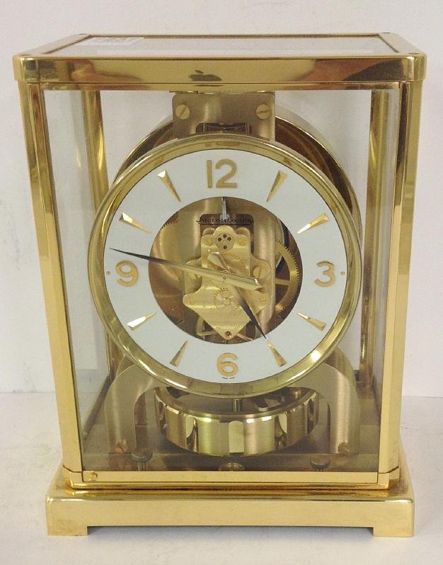 LE COULTRE ATMOS MANTLE CLOCK, SERIAL #931180, IN (1 of 3)