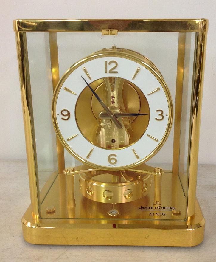JAEJER LE COULTRE ATMOS CLOCK, MARKED ON BOTTOM  CAL. (1 of 6)