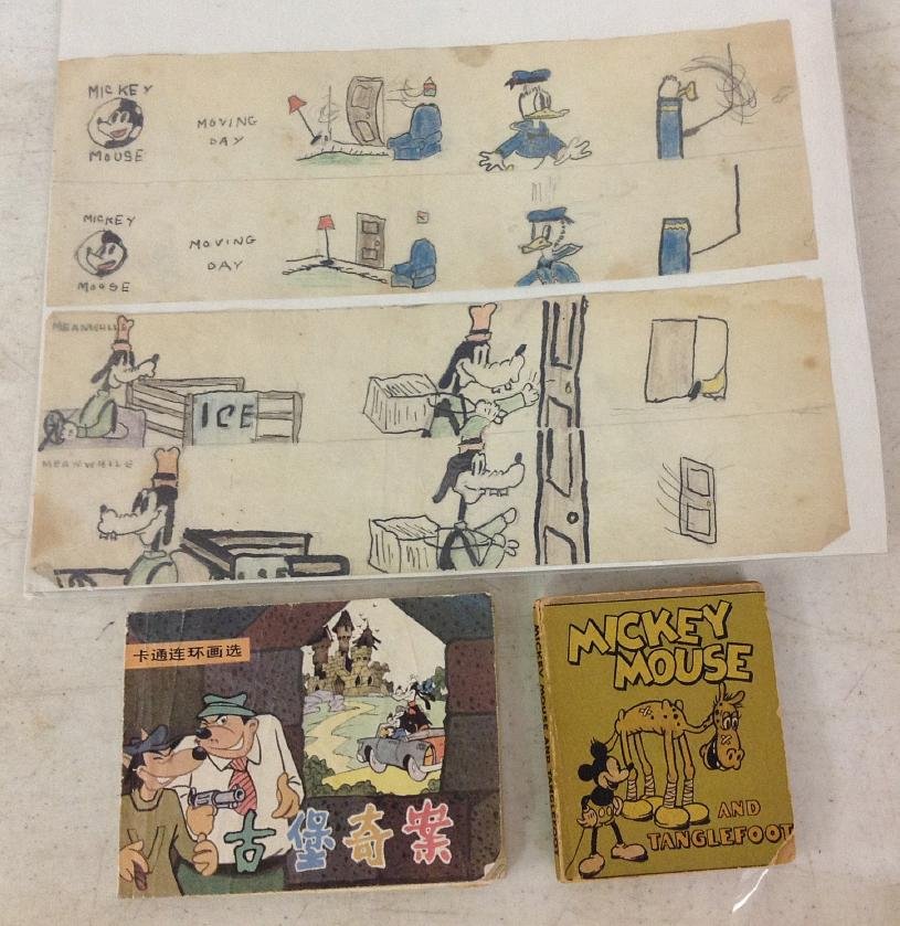 MICKEY MOUSE BOOKS + DISNEY Animation Story Board (1 of 1)