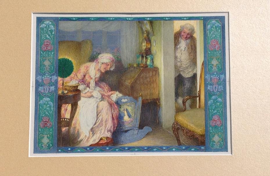 Heinrich LEFLER: Das Wiegenlied [The Lullaby], ca. 1908 (1 of 2)