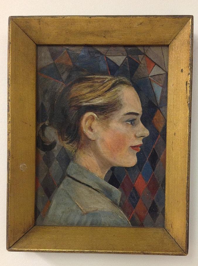 ROBERT BLANCHARD O/B SIDE PORTRAIT OF YOUNG WOMAN, (1 of 1)