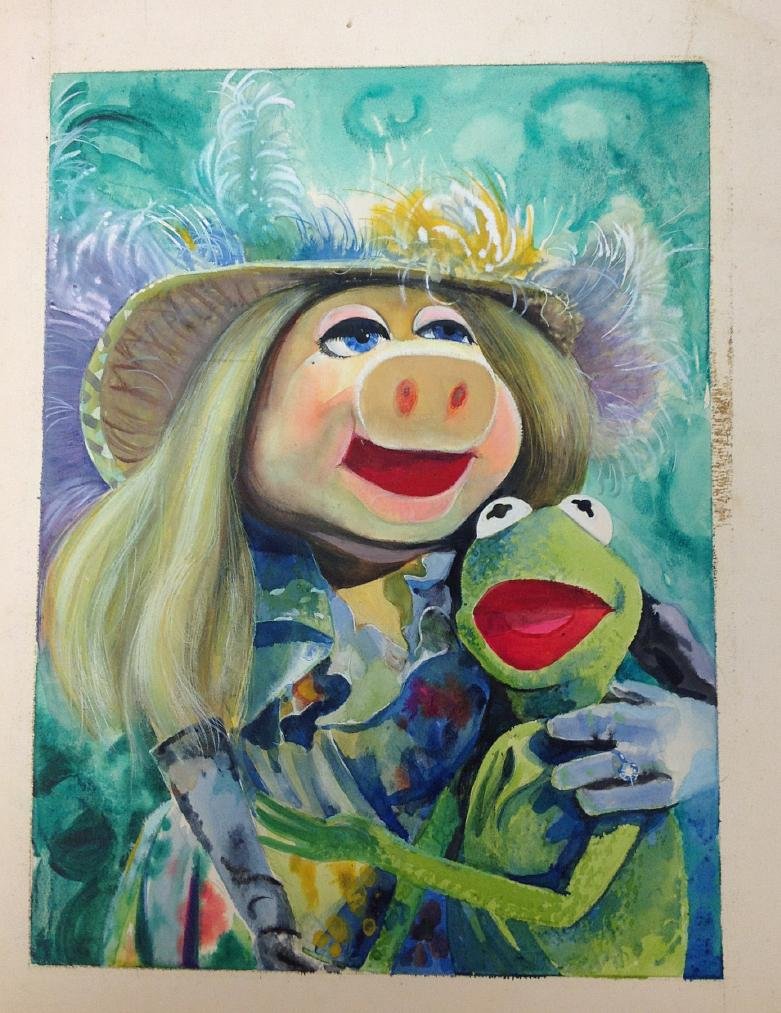 ROBERT BLANCHARD ORIGINAL MUPPET BOOK ILLUSTRATION WITH (1 of 1)