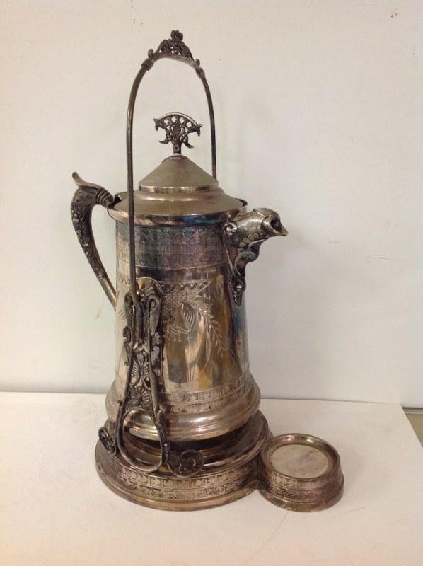 E G WEBSTER & SON VICTORIAN SILVERPLATE BEVERAGE (1 of 5)