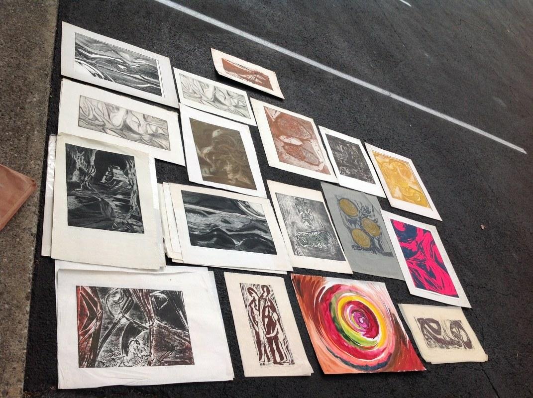 PORTFOLIO OF 32 PRINTS BY HANNA HALE ,ALL CIRCA 1960'S, (1 of 4)