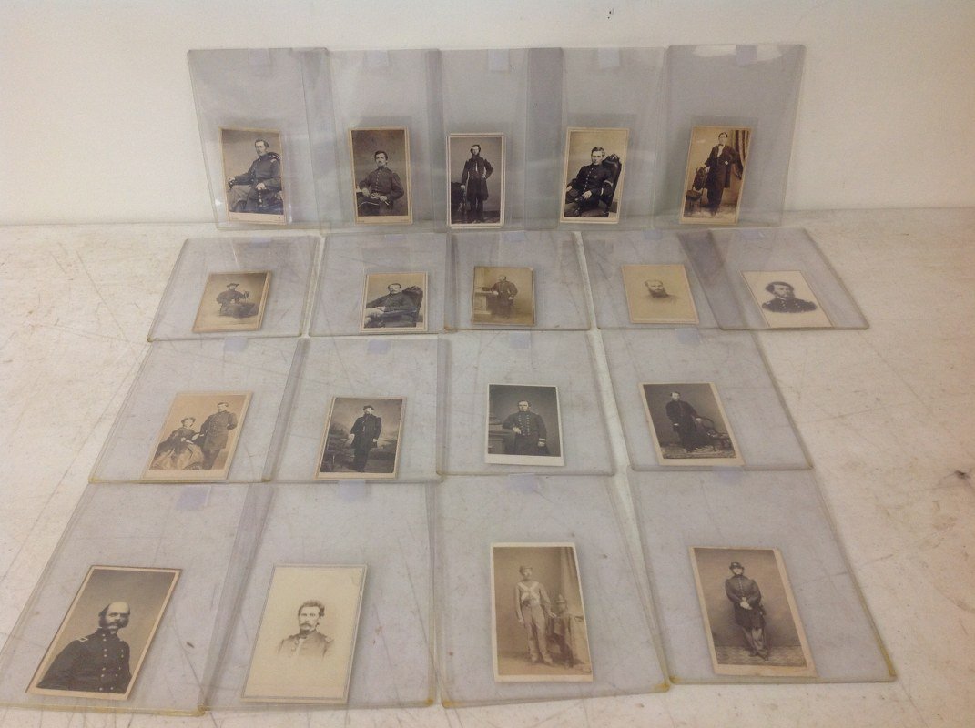 18 CIVIL WAR CDV'S-3 BY BRADY, OTHER PHOTOGRAPHERS ARE (1 of 5)