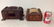 (2) FOLK ART TRAMP ART SEWING BOXES FROM HUDSON VALLEY - 2