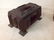 (2) FOLK ART TRAMP ART SEWING BOXES FROM HUDSON VALLEY - 5