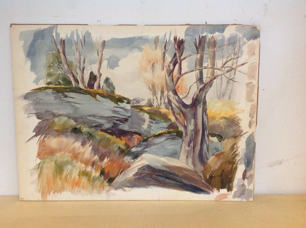 ALFRED H. HUTTY W/C BLUESTONE QUARRY BROADVIEW WOODSTOC (1 of 3)