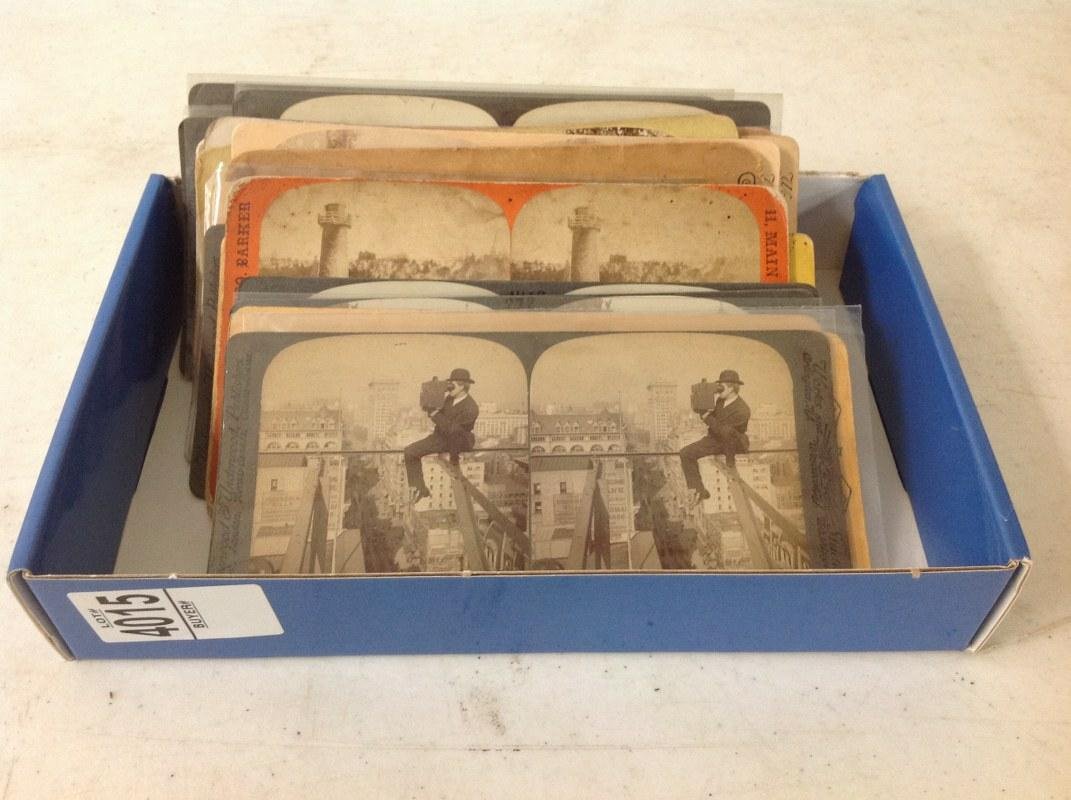 LOT OF 23 PHOTOGRAPHY-RELATED STEREOVIEWS INCLUDING 21 (1 of 7)