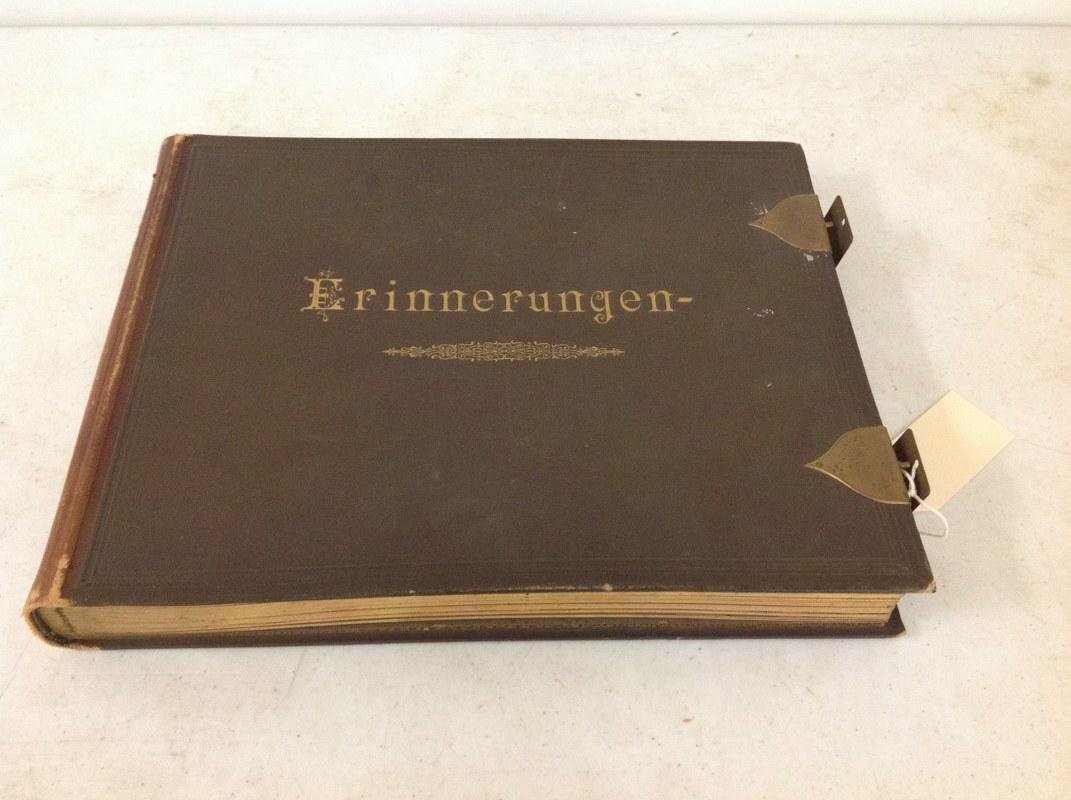 LARGE TRAVEL PHOTO ALBUM-ERINNERUNGEN(MEMORIES)ALBUM, (1 of 8)