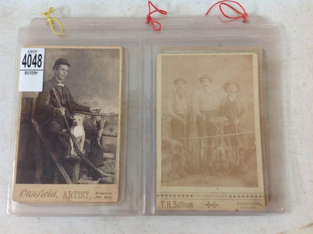 LOT OF 16 IMAGES INCLUDING CABINET CARDS, RPPC'S, ETC (1 of 8)