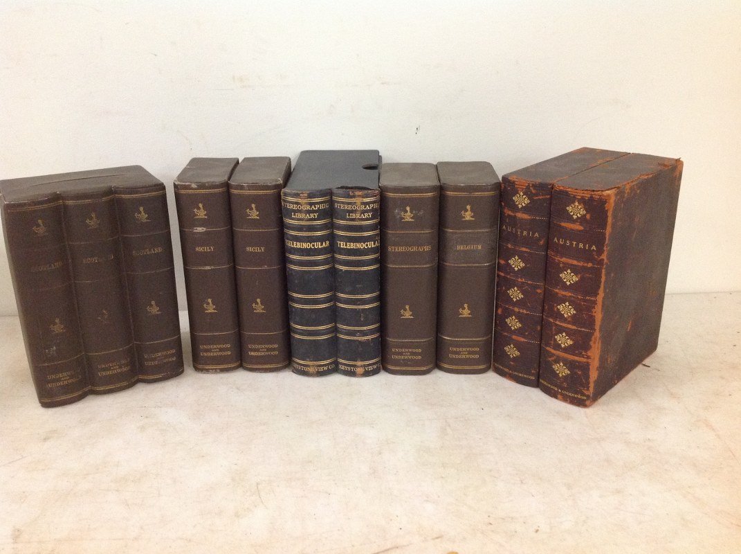 BOXED SET LOT, 257 STEREOVIEWS IN ALL- INCLUDES (1 of 10)