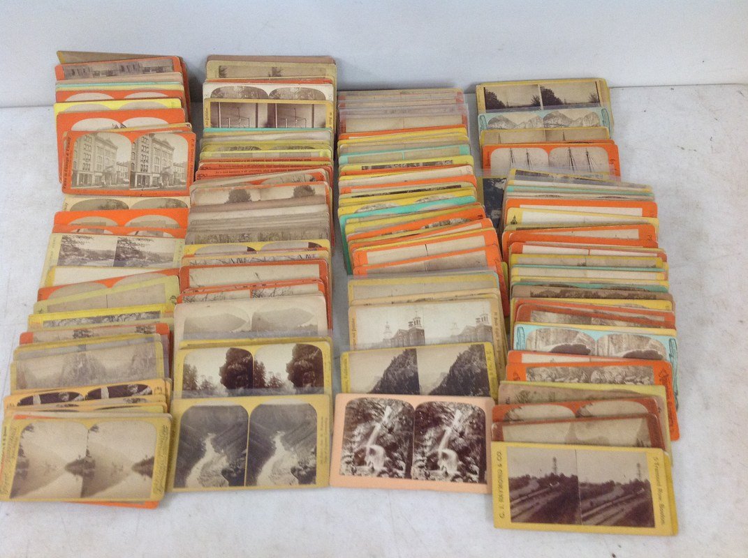 LOTOF 326 US FLAT MOUNT STEREOVIEWS, ALL REAL PHOTO, AS (1 of 9)