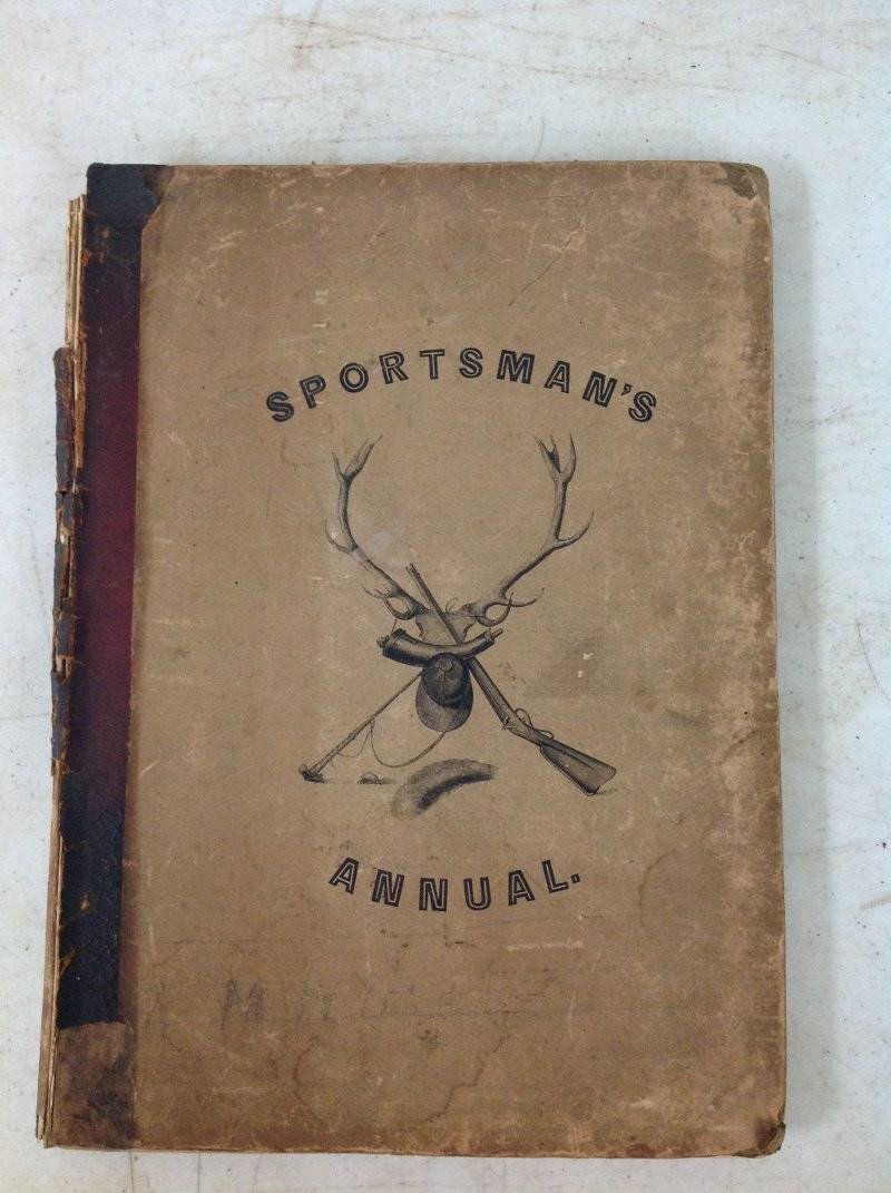 1836 SPORTSMANS ANNUAL FIRST SERIES DOGS WITH (1 of 10)