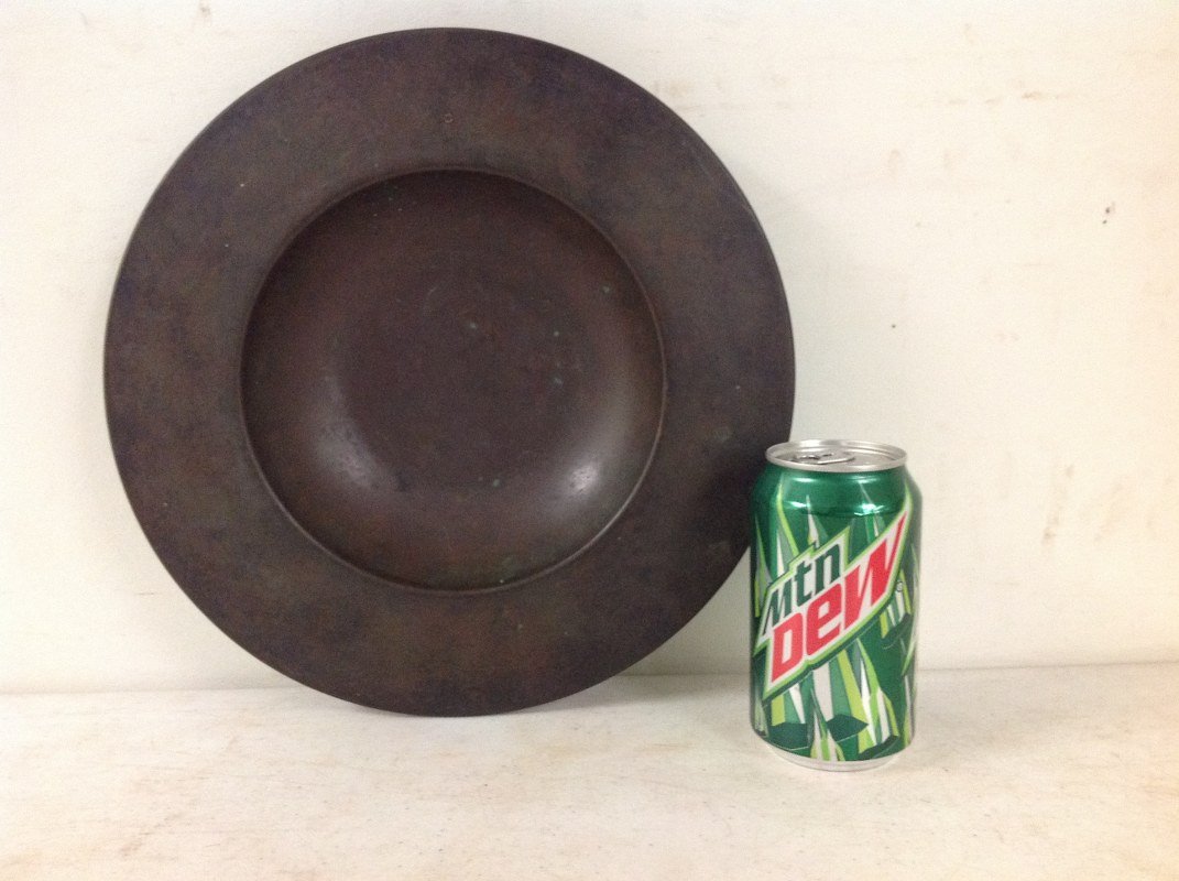 1930'S CARL SORENSEN BRONZE BOWL, SIGNED ON BOTTOM AS (1 of 7)