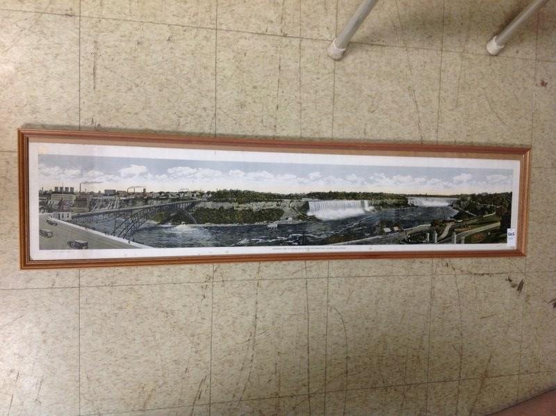 PANORAMIC LITHOGRAPH OF NIAGARA FALLS, PUBLISHED BY (1 of 4)