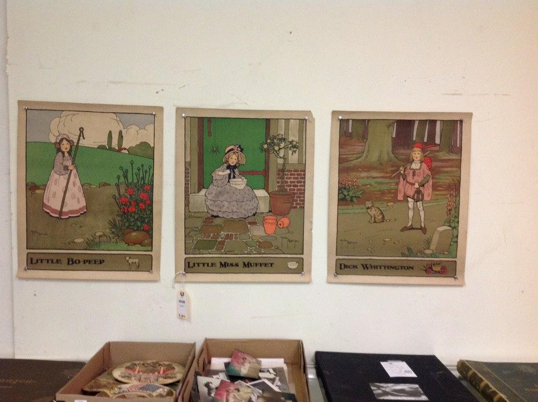 3 GORDON ROBINSON NURSERY RHYME PRINTS OF LITTLE (1 of 6)