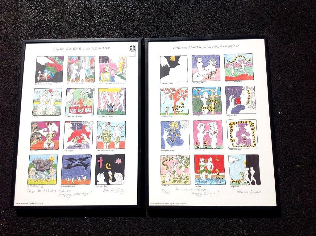 2 LIMITED EDITION EDWINA SANDYS SIGNED PRINTS TITLED- (1 of 4)