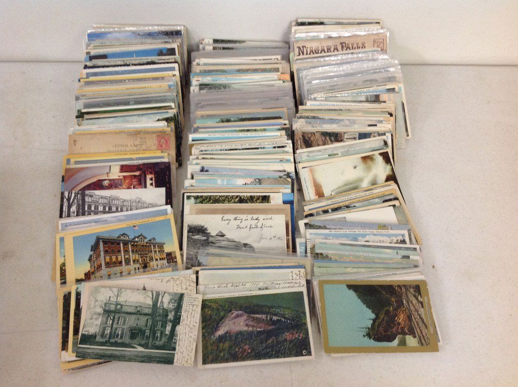 LOT OF OVER 400 NY STATE POSTCARDS INCLUDING (1 of 1)