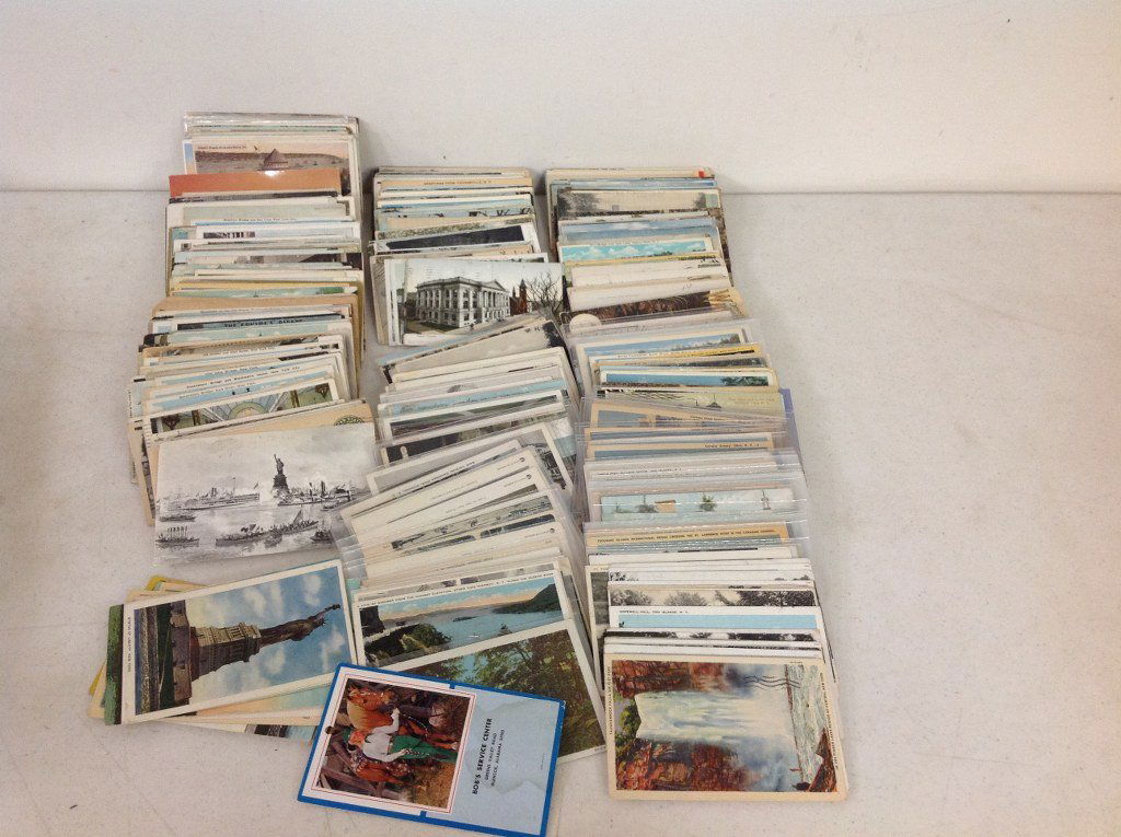 LOT OF OVER 400 NY STATE & NY CITY POSTCARDS INCLUDING (1 of 1)