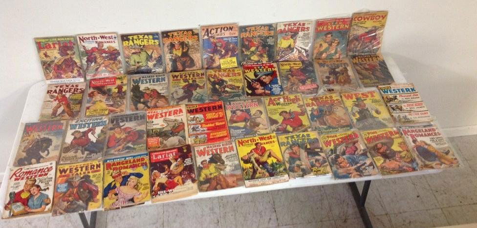 (38) WESTERN PULP MAGAZINES IN FAIR TO GOOD CONDITION, (1 of 4)