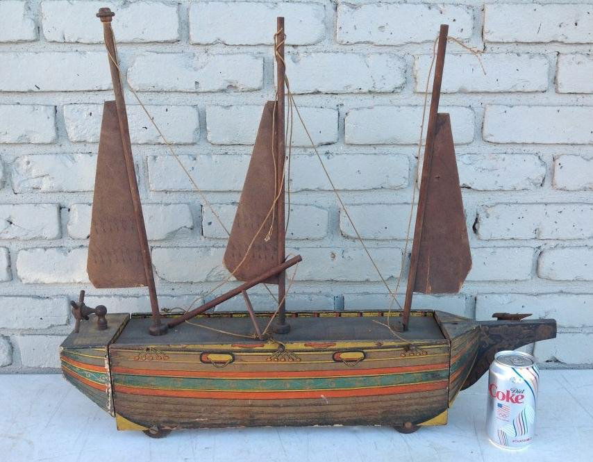 OCEAN WAVE OF LEOMINSTER EARLY BOAT, WITH OLD GREEN, (1 of 5)