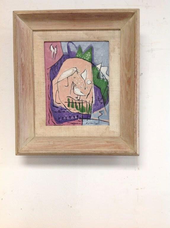 AGNES HART O/C TITLED MOUNTAIN BIRDS, FROM THE KLEIN (1 of 2)