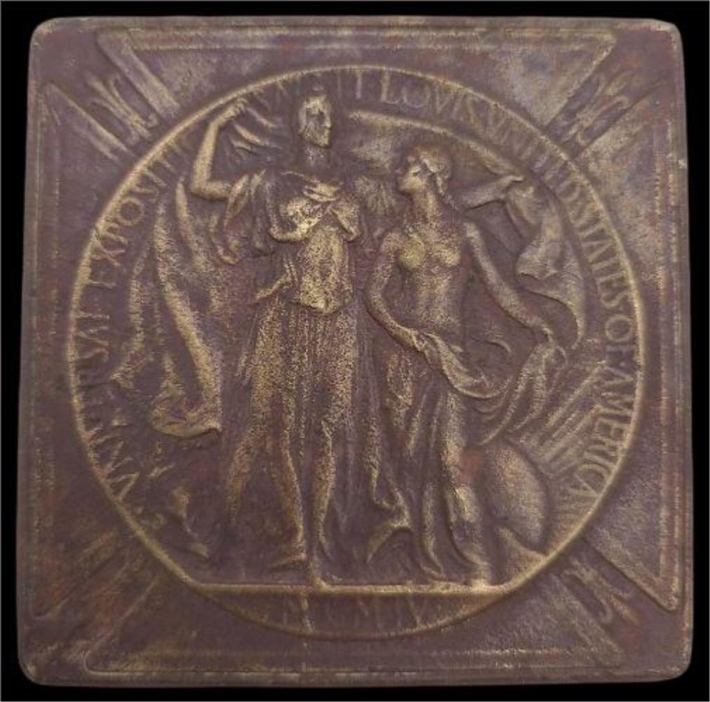 1904 Louisiana Purchase Expo Silver Award Medal (1 of 3)