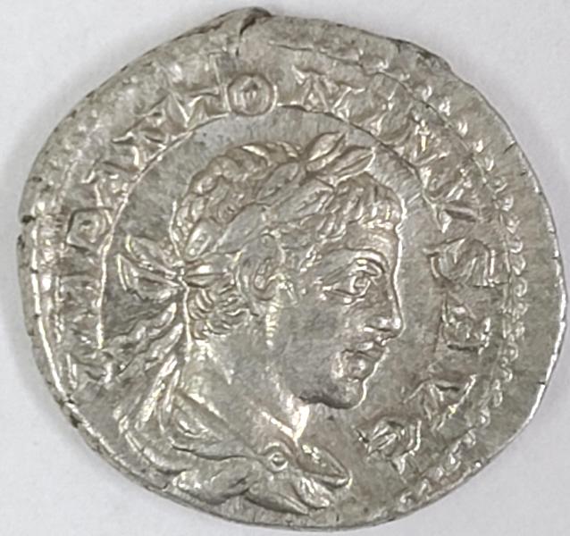 Elagabalus Silver Denarius Rome Mint AD 219-220 (1 of 2)
