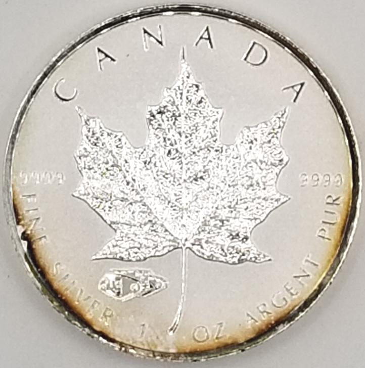 2016 Canada Maple Leaf Reverse Proof Tank Privy 1 Oz. Silver Coin (1 of 2)