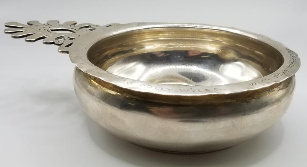 Antique Gorham Sterling Silver Porringer A11 Pattern - Engraved (1 of 5)
