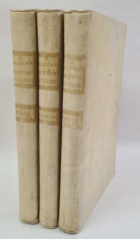 Ecclesiastical History Antique Latin Books (1 of 12)