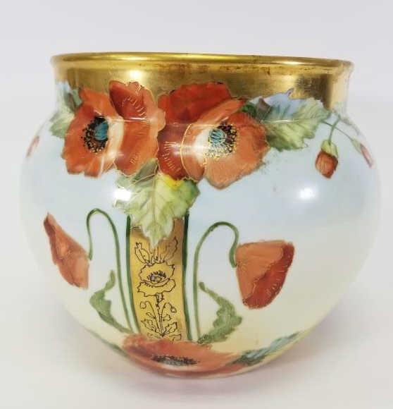 Antique Limoges France Hand Painted Jardiniere (1 of 8)
