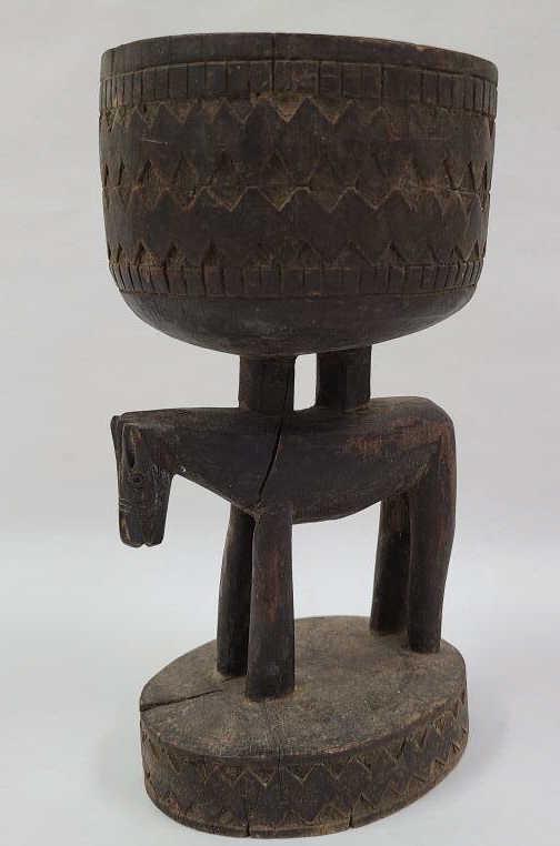 Old African Mali Dogon Horse Ceremony Cup (1 of 9)